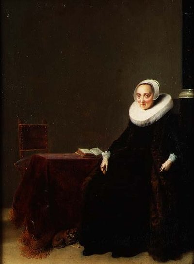 女性の肖像 作： Hendrick Gerritsz Pot