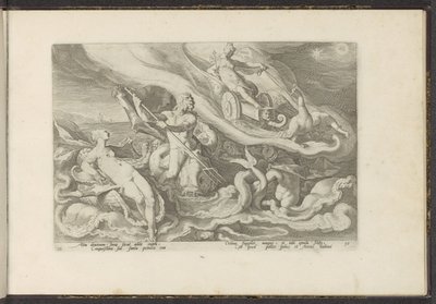 テティスとオケアノスに文句を言うジュノ Ovid
