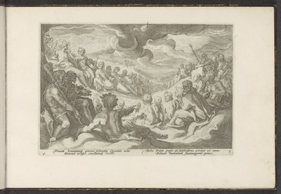 木星はオリンポスの神々を召喚する Ovid