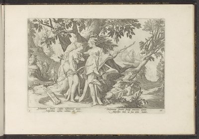 木星はダイアナに扮してカリストを誘惑する Ovid