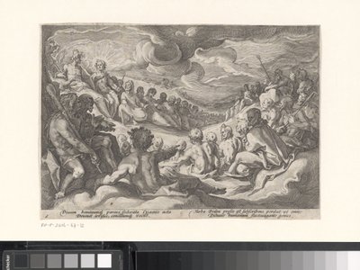 木星はオリンポスの神々に相談します Ovid