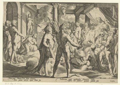 ヘリオスの宮殿のフェートン Ovid