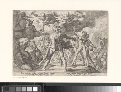 神々と巨人の戦い Ovid