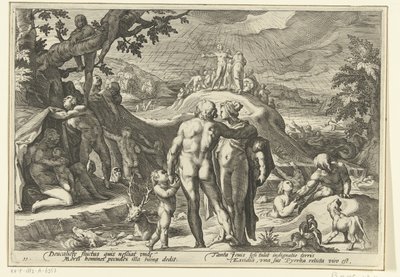 デカリオンの洪水 Ovid
