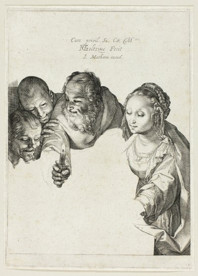 羊飼いたちの礼拝 作： Hendrick Goltzius