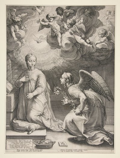 告知 作： Hendrick Goltzius