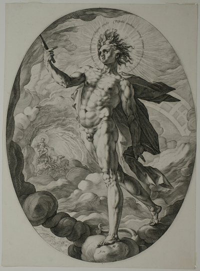 アポロ 作： Hendrick Goltzius