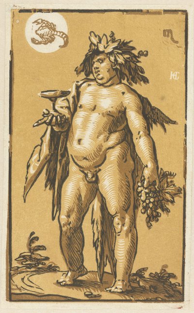 バッカス 作： Hendrick Goltzius