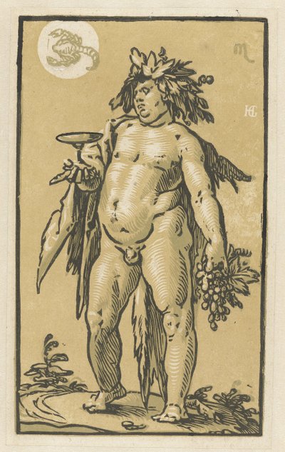 バッカス 作： Hendrick Goltzius