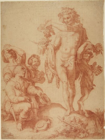 バッカス 作： Hendrick Goltzius