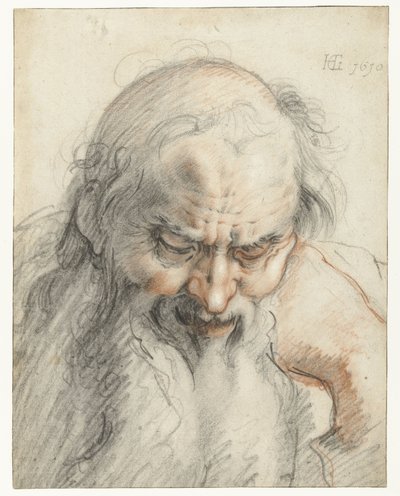 老人の胸像 作： Hendrick Goltzius