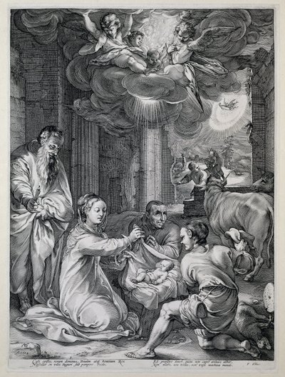 羊飼いの礼拝 メアリーの初期の人生（シリーズタイトル） 名作（シリーズタイトル） 作： Hendrick Goltzius