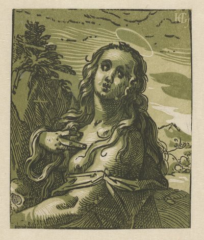 Boetvaardige マリア・マグダレナ 作： Hendrick Goltzius