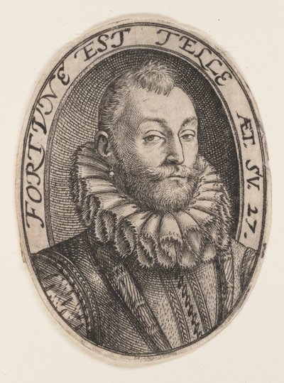 ゲリット・ディルクスまたはクレス・ステフェンス・ファン・ホイセン 作： Hendrick Goltzius
