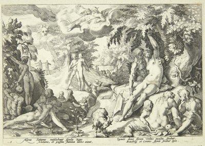 黄金時代 作： Hendrick Goltzius