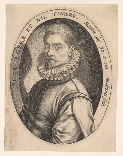 ヒエロニマス・ショリエ 作： Hendrick Goltzius