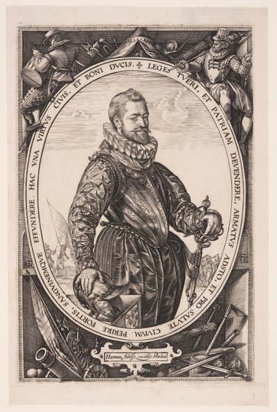 ジャック・ド・ラ・ファイユ 作： Hendrick Goltzius