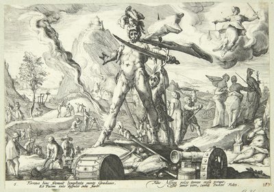 鉄器時代 作： Hendrick Goltzius