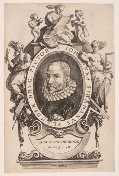 ジョン・ストラダヌス 作： Hendrick Goltzius
