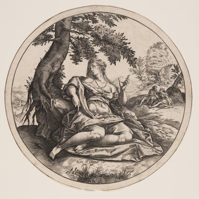 ユダとタマル 作： Hendrick Goltzius
