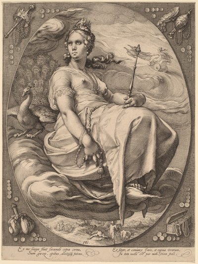 ジュノ 作： Hendrick Goltzius