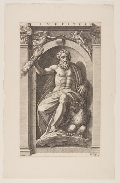 ジュピター、異教の八神より 作： Hendrick Goltzius