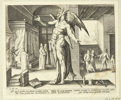 悪魔のような医者 作： Hendrick Goltzius