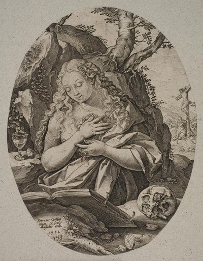 マリア・マグダレン 作： Hendrick Goltzius