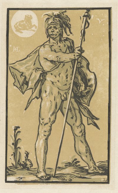火星 作： Hendrick Goltzius