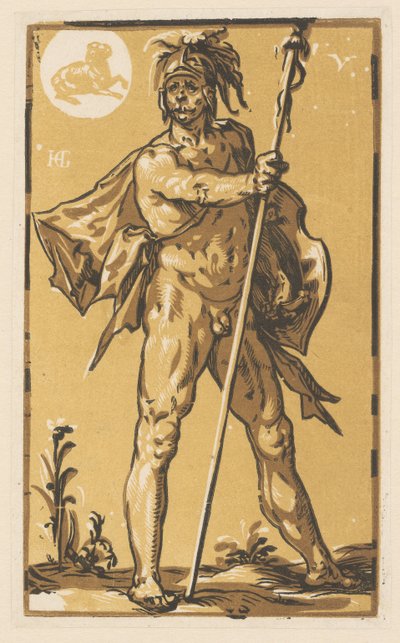 火星 作： Hendrick Goltzius