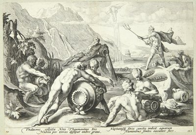 海王星は人類滅亡を企む 作： Hendrick Goltzius