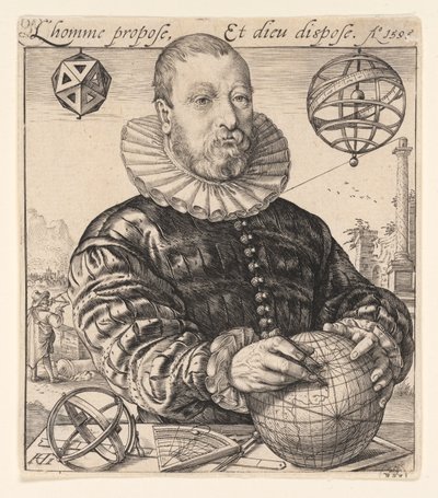 ニコラウス・ペトリ（デヴェンター出身 作： Hendrick Goltzius