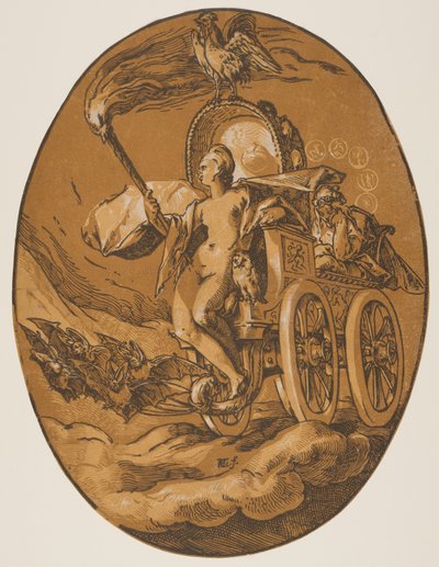 ノックス、『神々』より 作： Hendrick Goltzius