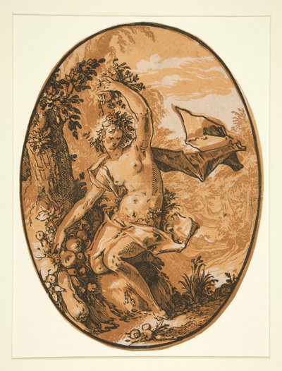 ペルセポネ（プロセルピナ） 作： Hendrick Goltzius