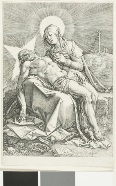 ピエタ 作： Hendrick Goltzius