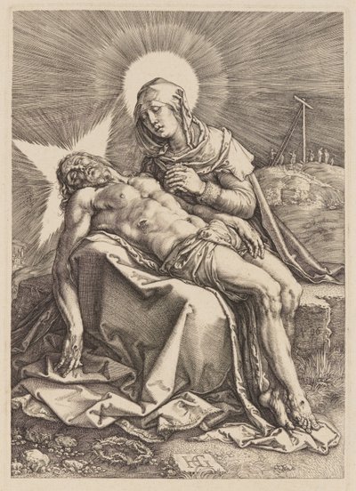 ピエタ 作： Hendrick Goltzius
