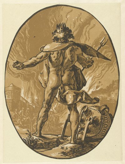 冥王星 神と女神（シリーズタイトル） 作： Hendrick Goltzius