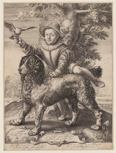 フレデリック・デ・フリース肖像 作： Hendrick Goltzius