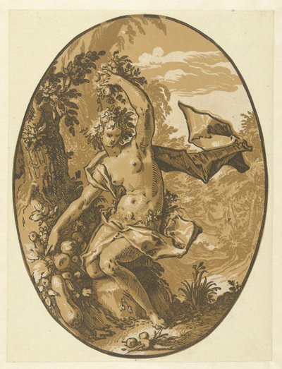 プロセルピン 神と女神（シリーズタイトル） 作： Hendrick Goltzius