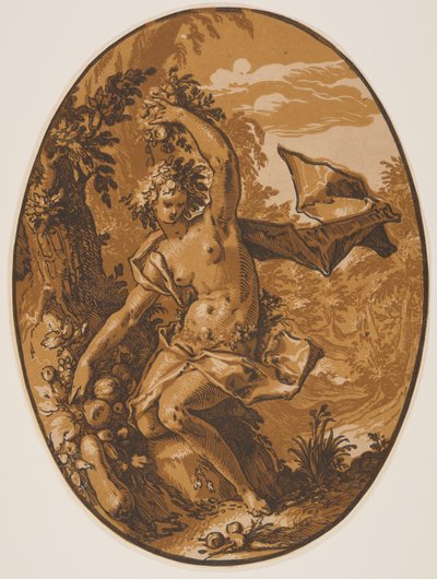 神々』より「プロセルピネ 作： Hendrick Goltzius