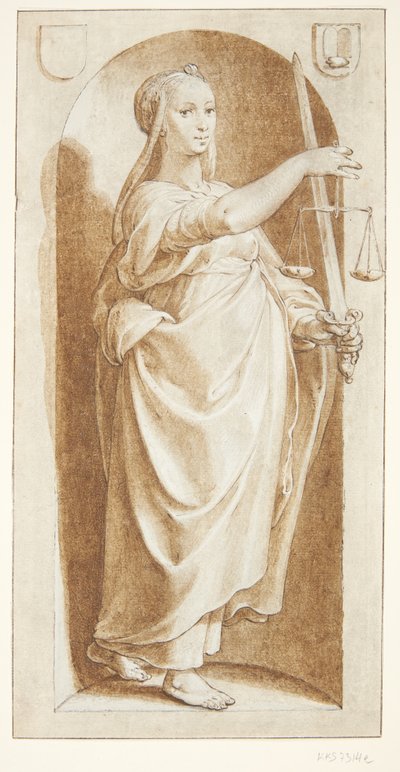正義 作： Hendrick Goltzius