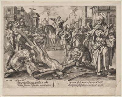 聖ペテロ 作： Hendrick Goltzius