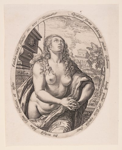 スザンナ 作： Hendrick Goltzius