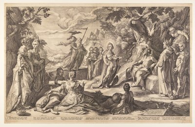 ミダスの審判 作： Hendrick Goltzius