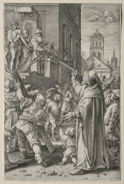 パッション: Ecce Homo 作： Hendrick Goltzius