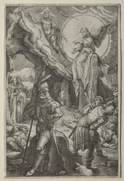 情熱：復活 作： Hendrick Goltzius