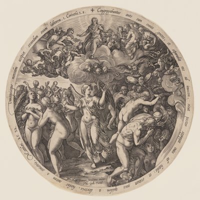 祝福と呪いの分離 作： Hendrick Goltzius