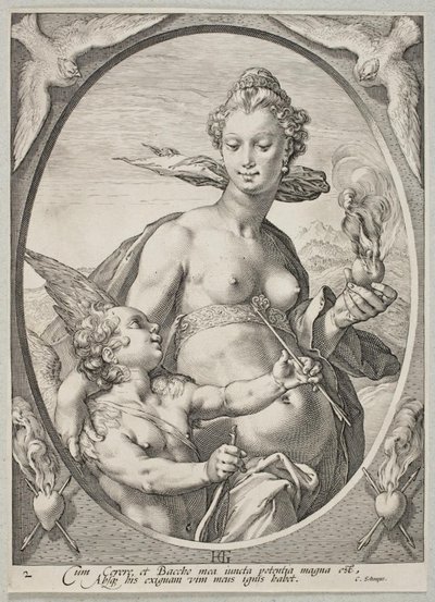 金星 作： Hendrick Goltzius