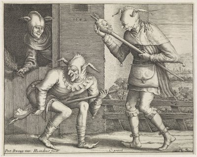 三馬鹿 愚か者（シリーズタイトル） 作： Hendrick Hondius (I)