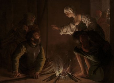 聖ペテロの否定 作： Hendrick Jansz Terbrugghen